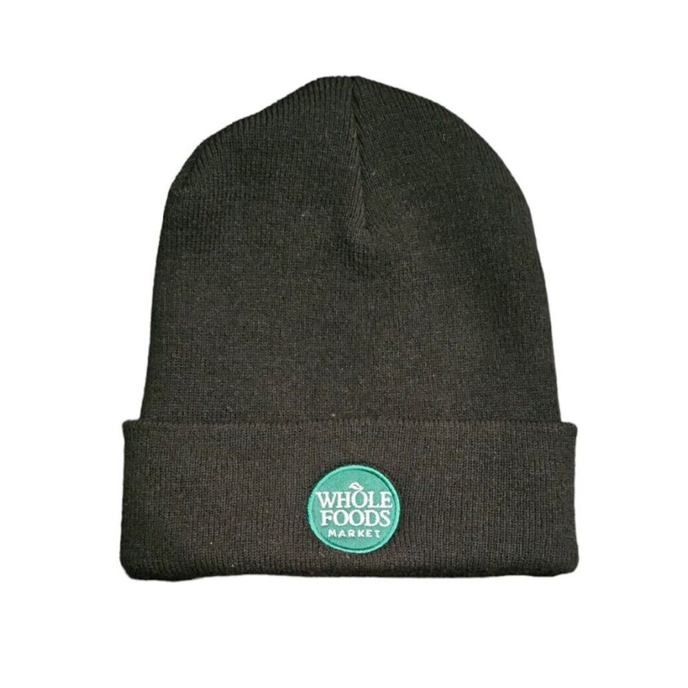Whole Foods Market, Working Beanie. Black, Winter Season, Pre Owned